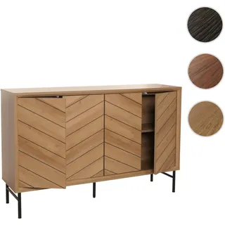 Sideboard HWC-M50, Schrank Kommode Highboard Anrichte, 94x151x40cm ~ natur