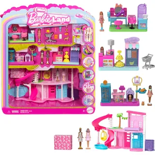Barbie Puppenhaus Barbie Mini Barbie Land Traumvilla rosa JGL31