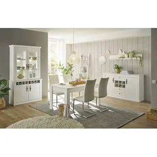 Home Affaire Wohnwand »RAVENNA« 4 Stk. tlg., weiß