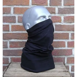 Mil-Tec Schlauchschal Gesichtsschutz Mundschutz Multifunktionstuch Fleece, PES schwarz schwarz
