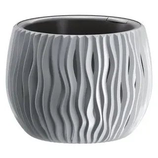 Prosperplast Sandy Ø 18 x 18 cm Grau