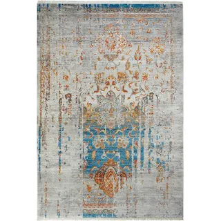 XXXLutz Xxxl Webteppich Blau, Creme, Cognac, & 120x170 cm,