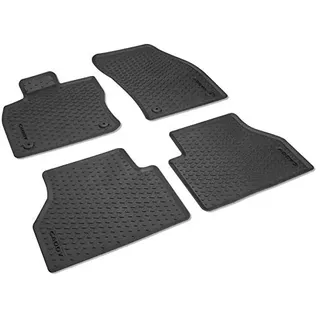 Volkswagen Original VW Caddy Gummi Fußmatten Allwettermatten 4x Gummimatten, 2K806150082V