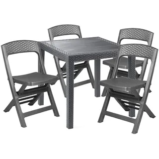 Dmora Falconara Loungeset anthrazit