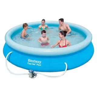 Bestway Aufblasbares Schwimmbad Fast Set mit Kartuschenfilterung 3,66 x 0,76 m 57274