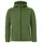 Kapuzenfleece grün L