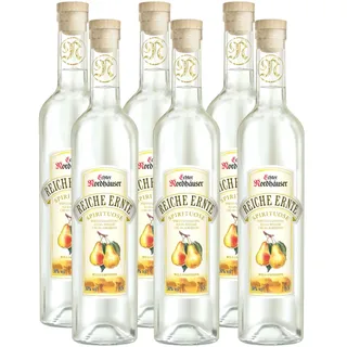 Echter Nordhäuser Reiche Ernte Williamsbirne Obstbrand ''Willi'' (6 x 0.5 l)