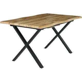 Jockenhöfer Ausziehbarer Esstisch BERGEN - braun