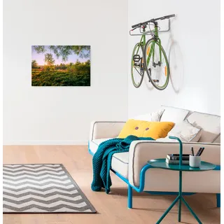 Komar Leinwandbild »Keilrahmenbild - Sommerabend - Größe 60 x 40 cm«, Baum-Blätter-Natur-Berge-Blumen-Foto-Jahreszeiten-Landschaft-Meer-Strand-Palmen, (Packung, 1 St.), Deutsches Qualitätsvlies (155 g/m2), bunt