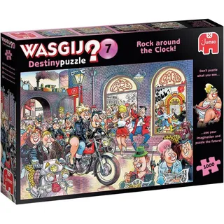 JUMBO Spiele Jumbo Wasgij Destiny - Rock around the Clock 1000 pc 81929 (1000 Teile)