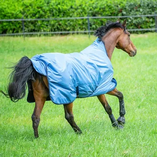 BUSSE Outdoordecke 0g Rain-Dear Regendecke Eisblau (Navy) 145 - Blau