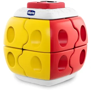 Chicco 2-in-1-Spielzeug Q-Bricks, Kunststoffwürfel, modular, fördert die motorischen und kognitiven Fähigkeiten, Spielzeug für Kinder
