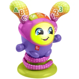 Fisher-Price DJ Tanzi BOUNCIN' Star (Deutsche Version) Elektronisches Lernspielzeug, Smart Stages-Lernstufen, 75+ Melodien und Sätze, für Babys und Kleinkinder ab 9 Monaten, HRC49