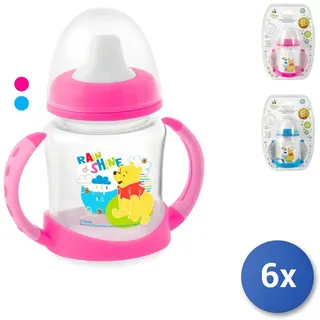 6x Tassen Early Sorsi Disney Winnie The Pooh Lulabi (Farben Gemischt)