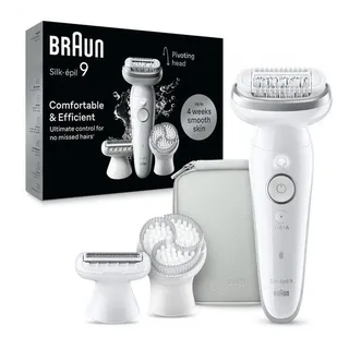 Braun Silk-épil 9 SES9-061 Silber - Weiß