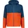 Man Jacket Fix Hood Unisex Rot 54