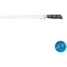 LAGUIOLE - Lachs-/Schinkenmesser mit schwarzer Wabenschliffklinge 38,5cm