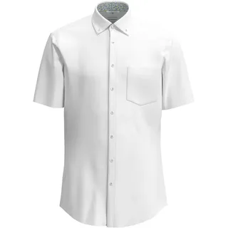 Seidensticker Businesshemd »Regular« regular 1/2 Button-Down-Kragen Struktur, weiß,
