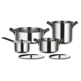 Alessi Edo Topf-Set 4-tlg. Kochtopf + Kasserolle