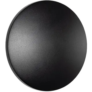 LED Wandlampe Garten Schwarz IP54 3000 K Modern Ø13 cm Wandleuchte Terrasse