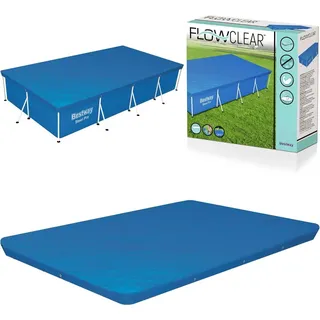 Bestway Poolabdeckung Flowclear 400x211 cm - Blau