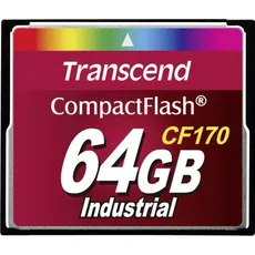 Bild von Industrial 170x R90/W60 CompactFlash Card 64GB (TS64GCF170)