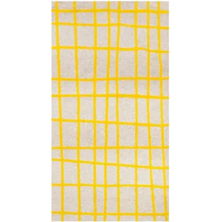 Teppich Bright Yellow Lola&Moi 80/150 cm , Gelb , Textil , Uni , Rechteckig , 80x150 cm , Oeko-Tex® Standard 100 , in verschiedenen Größen erhältlich, rutschfeste Unterfläche, für Fußbodenheizung geeignet , Teppiche und Böden, Teppiche
