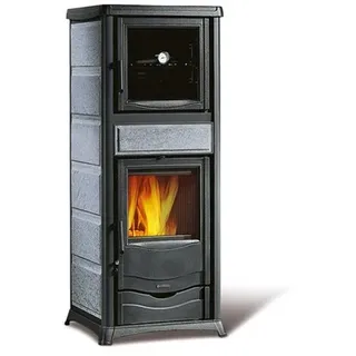 Kaminofen A Holz NORDICA Termorossella Plus Backofen DSA.16 Naturstein