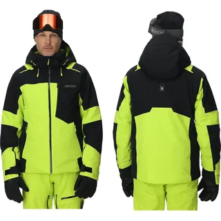 Spyder Leader Jacket Herren Skijacke Winterjacke 38SA073514 LIM : M - Grün
