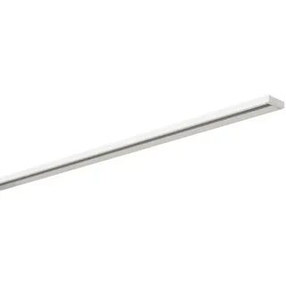 Homeware Vorhangschiene , Weiß , Metall , 250 cm , Heimtextilien, Vorhänge, Vorhangschienen