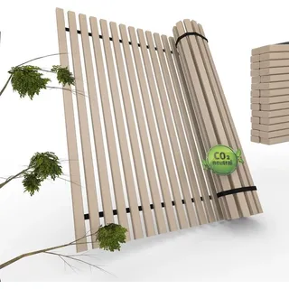 TUGA-Holztech Rollrost Buche 22mm verstellbar 200 x 200 cm