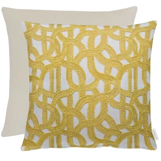 APELT Rafia 45 x 45 cm Gelb