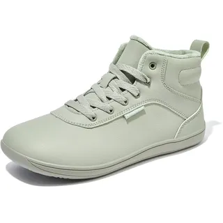 HOBIBEAR Winter Barfußschuhe für Männer Frauen Warm Gefüttert Breite Zehenbox Winterschuhe EU Gr.37-47