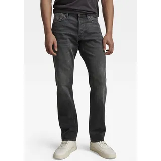 G-Star Straight-Jeans »Mosa Straight«, mit hellen Nähten G-STAR worn black