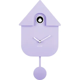 Karlsson Kuckucksuhr MODERN CUCKOO soft purple | 8,5x21,5x41 cm