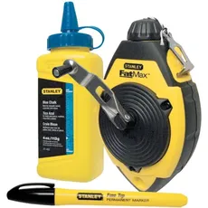 Stanley, Anreisswerkzeug, Set FatMax blaue Kreide Marker 30 m