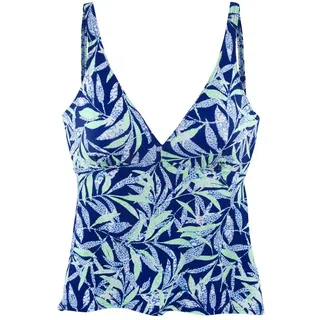 VIVANCE Bügel-Tankini-Top »Jelly« mit buntem Print, blau