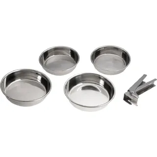 LotusGrill Pfännchen Set Pan-Set 5 TLG Zubehör Grillschale Accesoiress