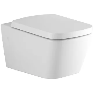 Villeroy & Boch Architectura Wand-WC mit WC-Sitz Weiß CeramicPlus