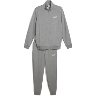 Puma Herren Sportanzug ESS Sweat Suit TR, Medium Gray Heather, S