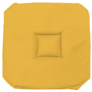 Ocker Sun, Gobelin Stuhlplatte 40x40X3 cm Alix Strahlendes Gelb