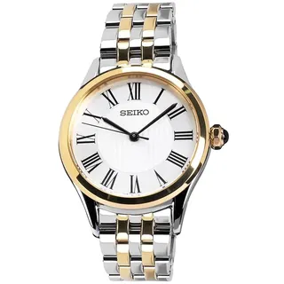 Seiko Bicolour Edelstahl 29,6 mm SUR612P1