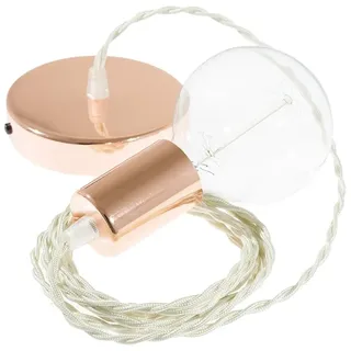 Creative Cables Tm00 50 Cm Hängelampe - Ivory / Copper - One Size