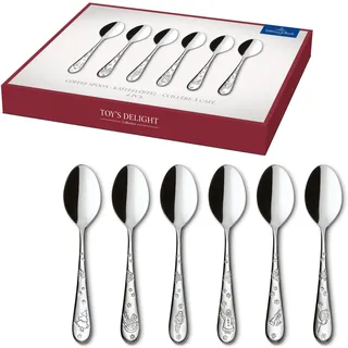 Villeroy & Boch Kaffeelöffel 6 St. Edelstahl Silber