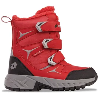 lotto PINECREEK TEX K Unisex Kids Halblange Stiefel RED/SILVER 32