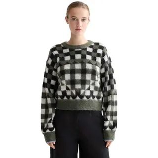 Scotch & Soda Fuzzy Jacquard Pullover - Thyme - XS