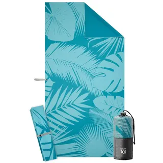 Blumtal Handtuch 90 x 180 cm blau