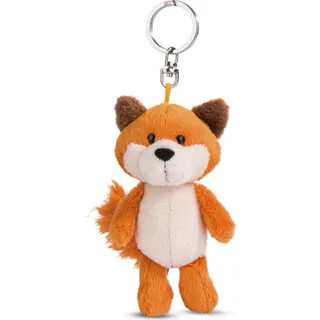 NICI 49140 Schlüsselanhänger Fuchs Fridalie 10cm orange-Nachhaltiger Begleiter Kuscheltieranhänger mit Schlüsselring für Schlüsselband, Schlüsselbund & Schlüsselhalter