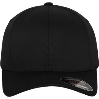 Flexfit Wooly Combed Cap schwarz XS/S