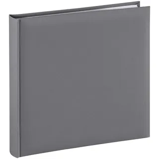 Hama Fotoalbum Fine Art 30x30 cm 80 weiße Seiten grau